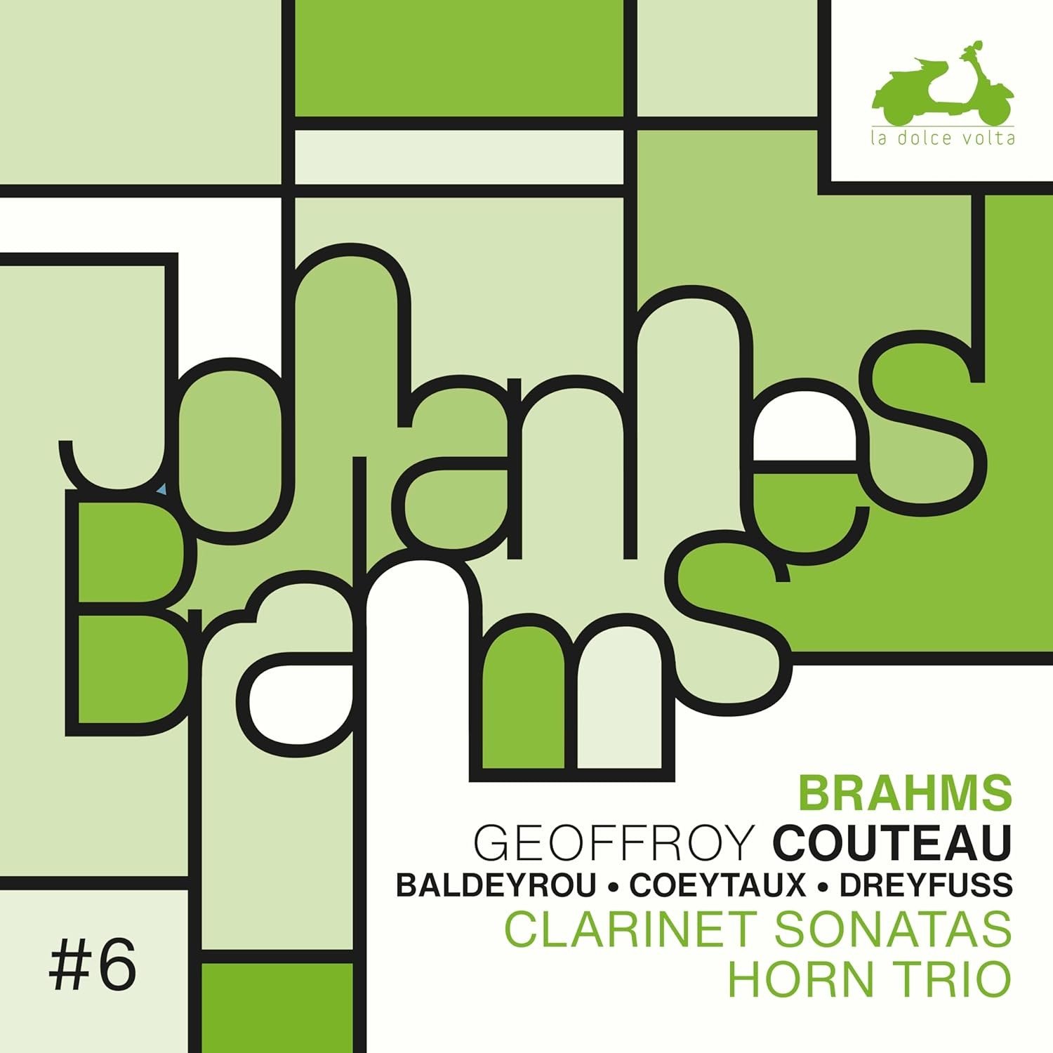 CD Shop - COUTEAU, GEOFFROY JOHANNES BRAHMS: CLARINET SONATAS, HORN TRIO