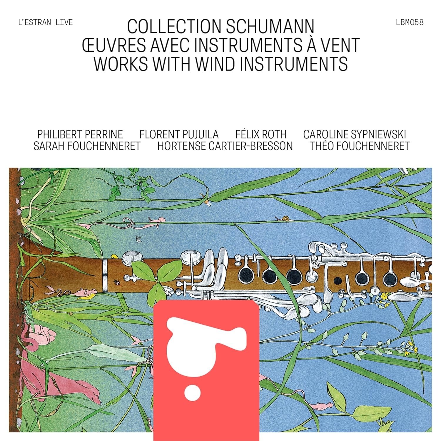 CD Shop - PERRINE, PHILIBERT SCHUMANN COLLECTION - WORKS WITH WIND INSTRUMENTS (LIVE)