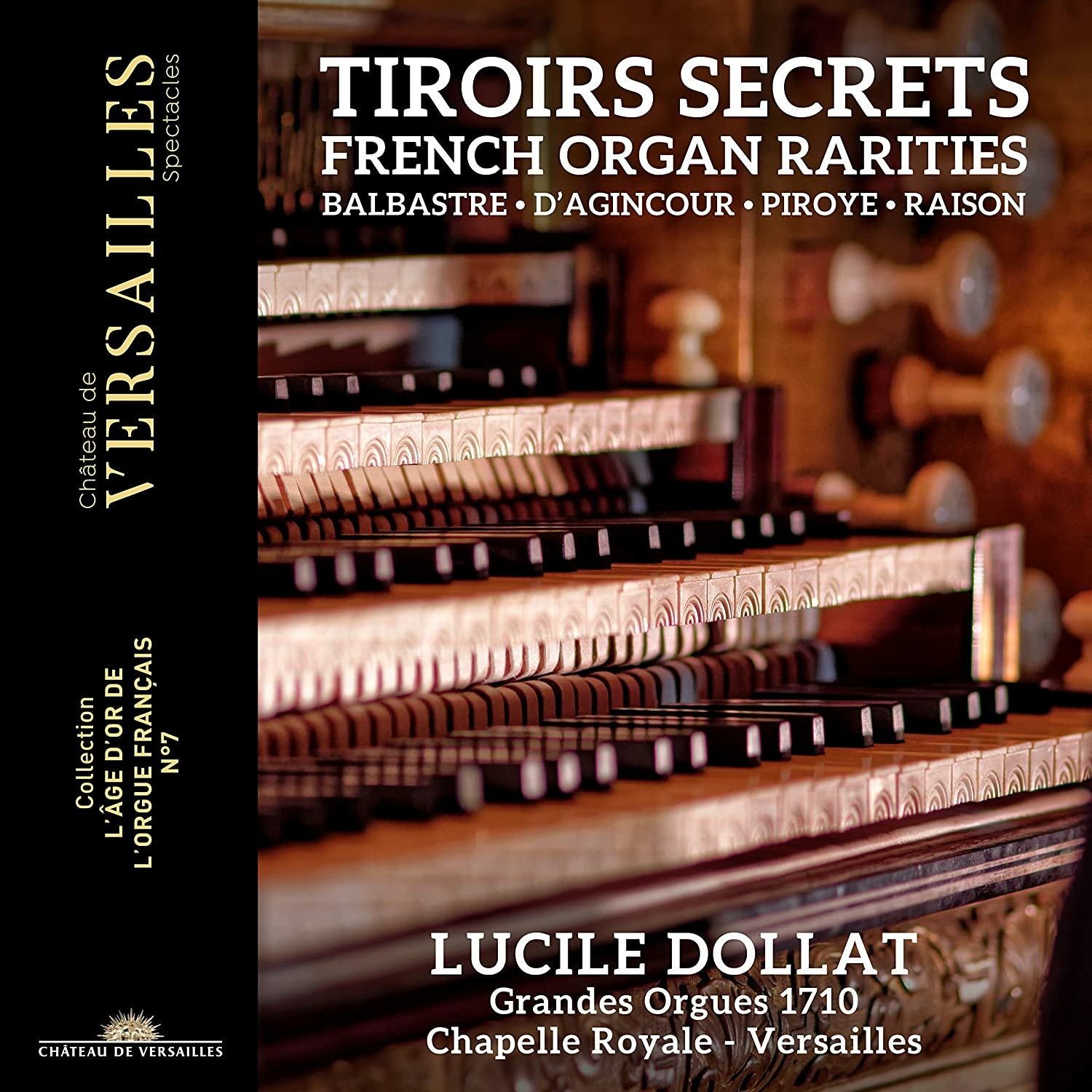 CD Shop - DOLLAT, LUCILE & MICHAEL TIROIRS SECRETS: FRENCH ORGAN RARITIES