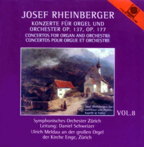 CD Shop - RHEINBERGER, J. KONZERTE FUR ORGEL UND ORCHESTER