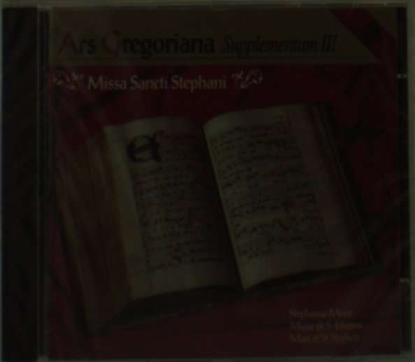 CD Shop - GREGORIAN CHANT ARS GREGORIANA:STEPHANUS-