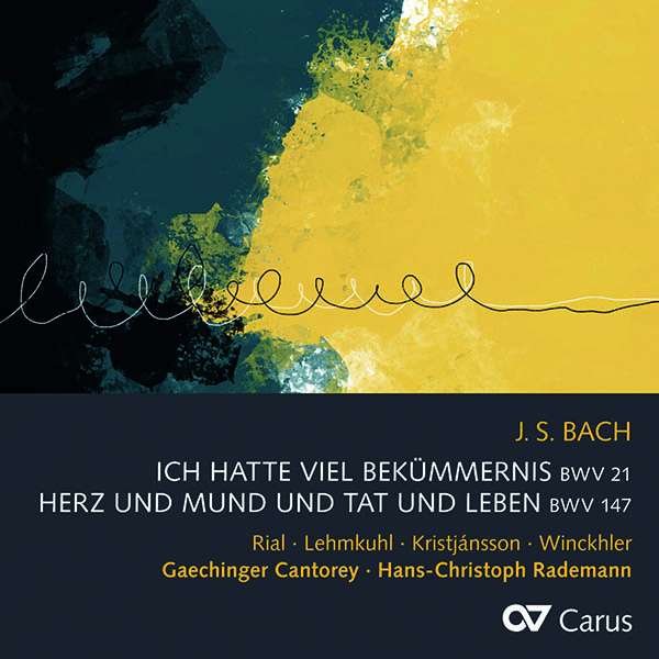 CD Shop - GACHINGER CANTOREY / NURI ICH HATTE VIEL BEKUMMERNIS BWV 21 - HERZ UND MUND UND TAT UND LEBEN BWV 147