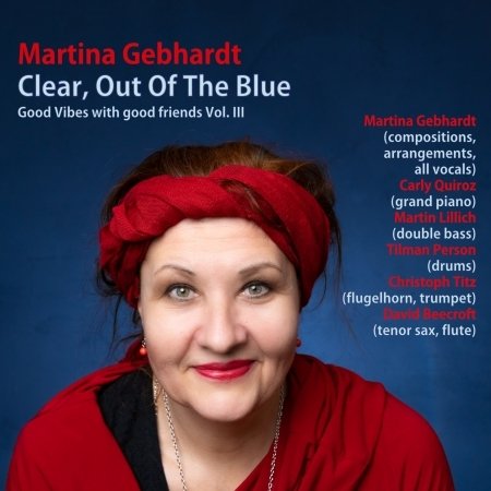 CD Shop - GEBHARDT, MARTINA CLEAR, OUT OF THE BLUE