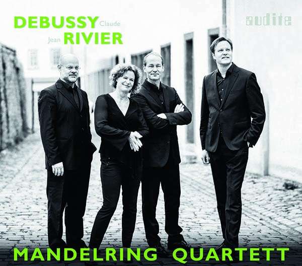 CD Shop - MANDELRING QUARTETT FRENCH MASTERY: STRING QUARTETS BY DEBUSSY AND RIVIER