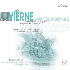 CD Shop - ROTH, DANIEL Vierne: Complete Organ Symphonies Vol. 1 & 2