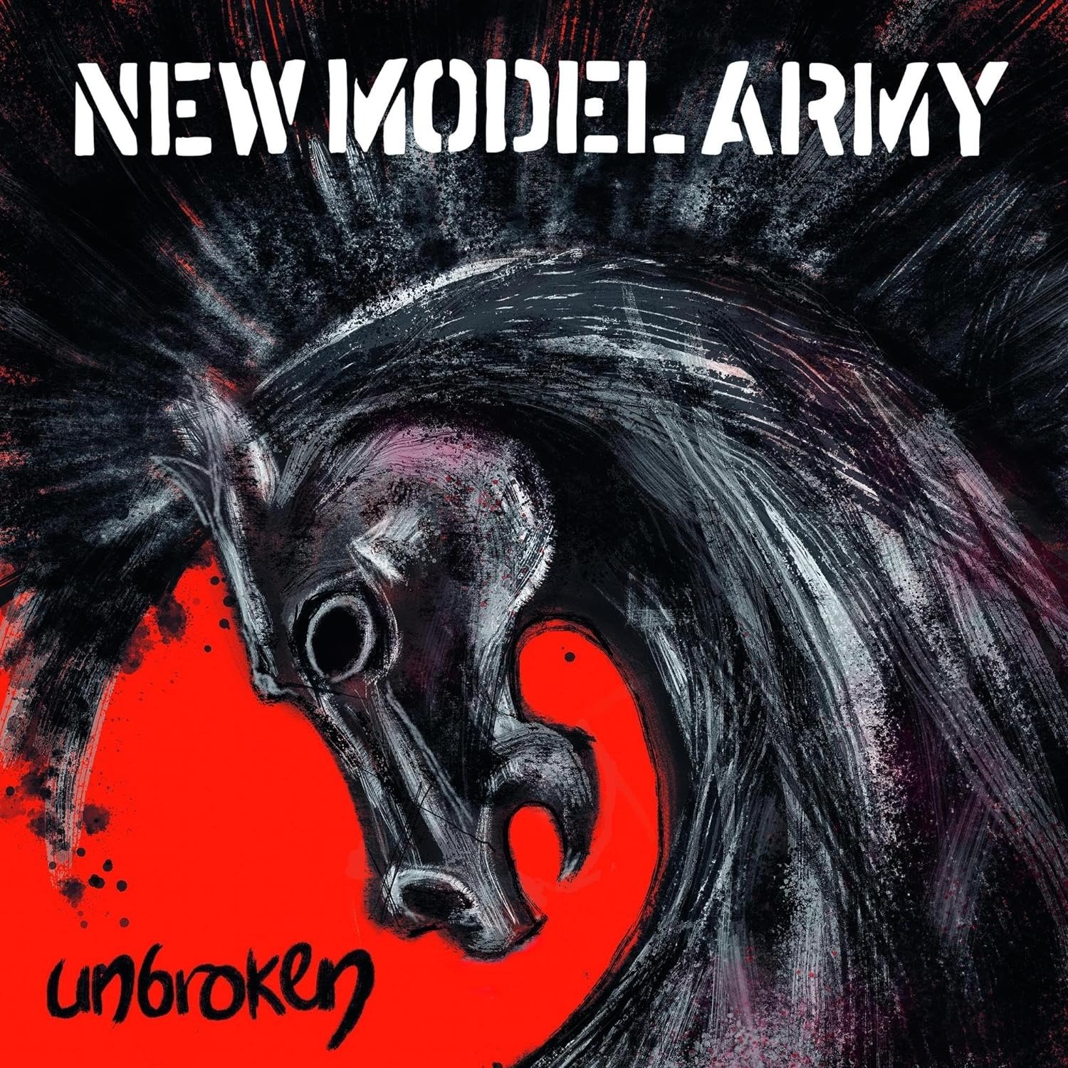 CD Shop - NEW MODEL ARMY UNBROKEN RED LTD.
