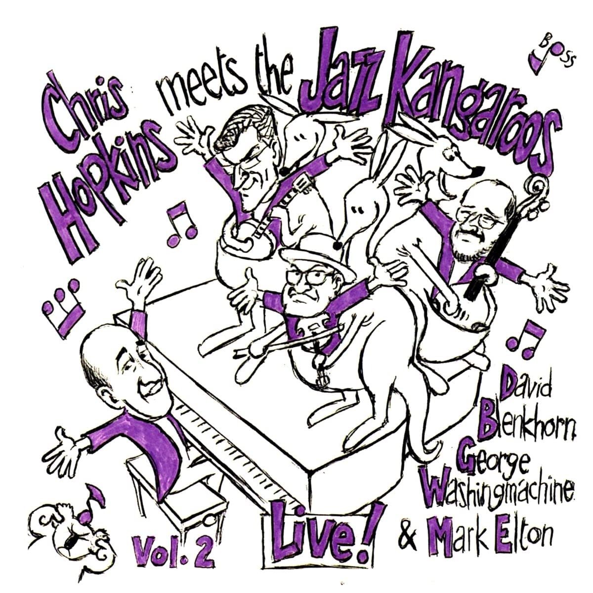 CD Shop - HOPKINS, CHRIS CHRIS HOPKINS MEETS THE JAZZ KANGAROOS VOL.2 / LIVE