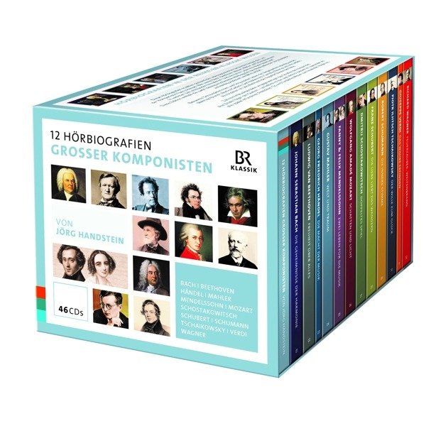 CD Shop - HEIDENREICH, GERT 12 AUDIO BIOGRAPHIES OF GREAT COMPOSERS