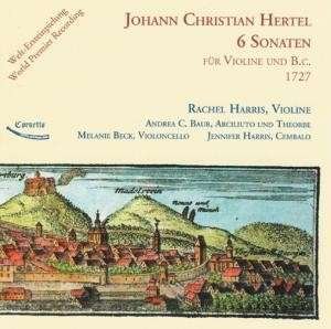 CD Shop - HERTEL, JOHANN CHRISTIAN 6 SONATEN FUR VIOLINE UND B.C.