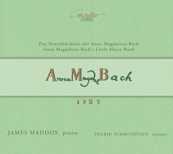 CD Shop - MADDOX, JAMES / INGRID SC LITTLE MUSIC BOOK / NOTENBUCHLEIN 1725