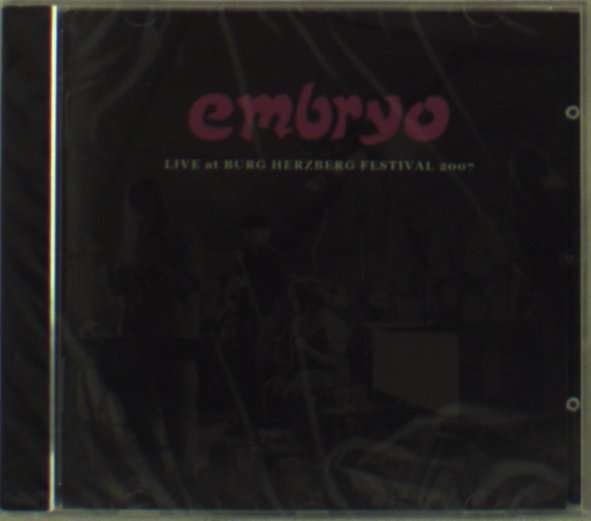 CD Shop - EMBRYO LIVE AT BURG HERZBERG FESTIVAL 2007