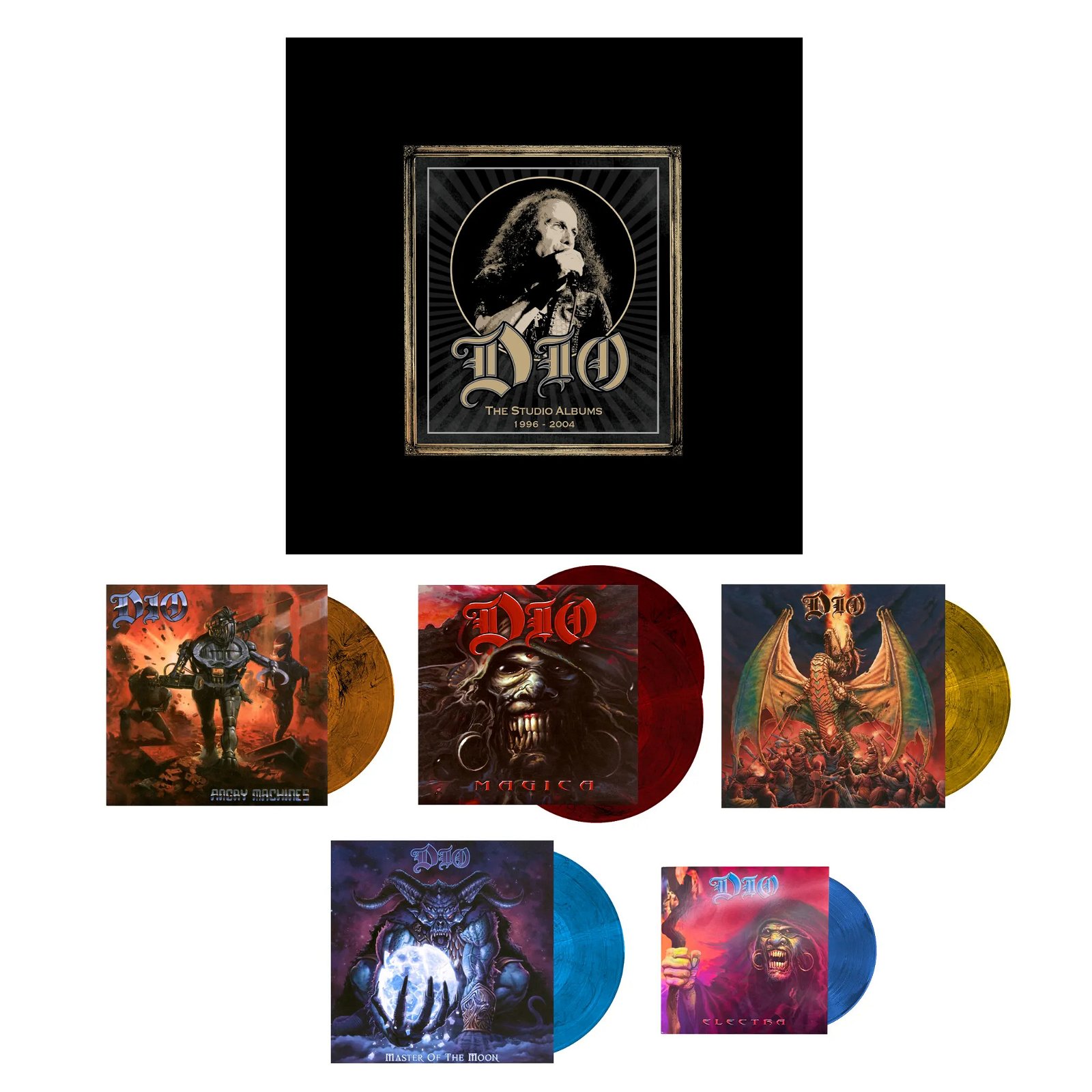 CD Shop - DIO THE STUDIO ALBUMS 1996-2004 / 140GR.