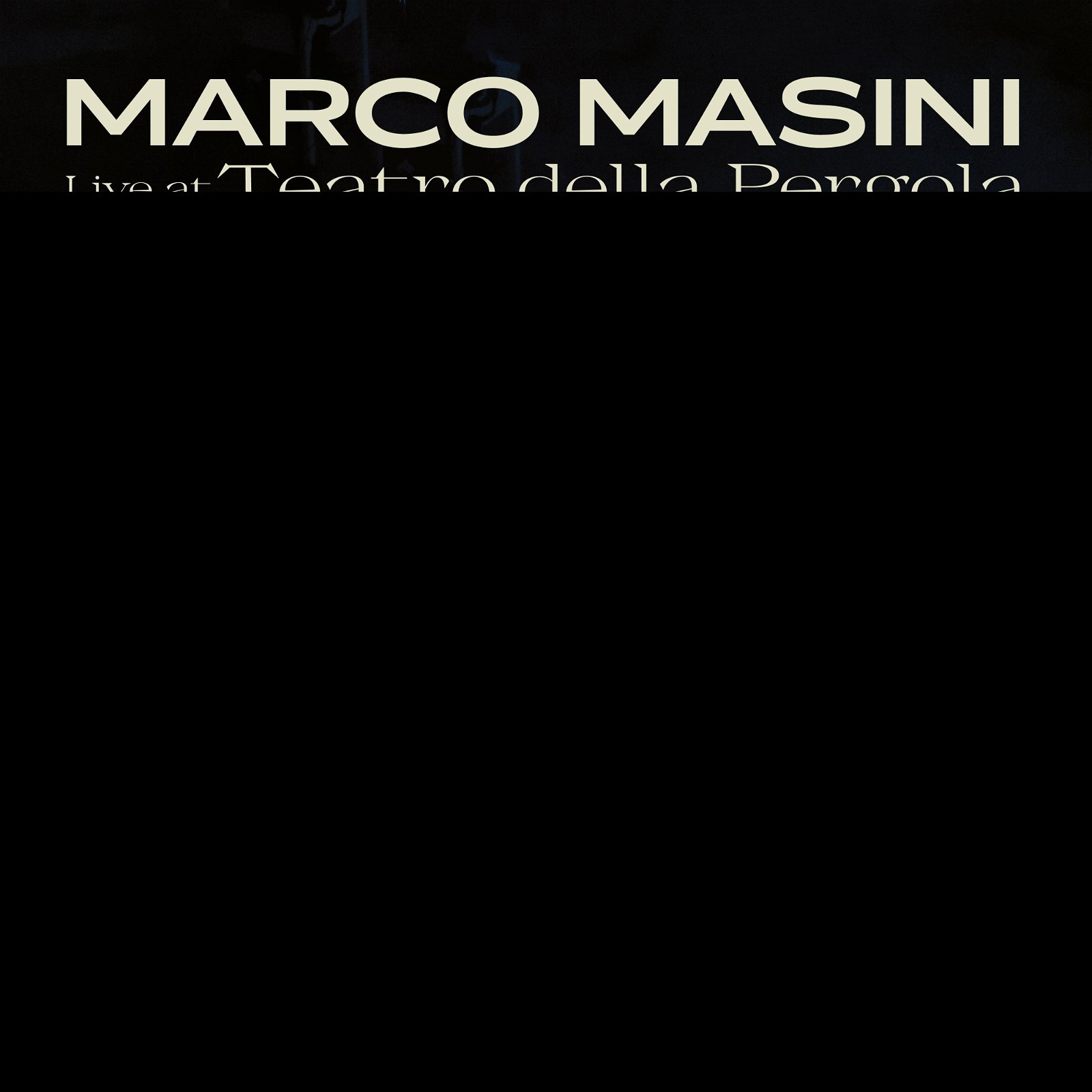 CD Shop - MASINI, MARCO LIVE AT TEATRO DELLA PERGOLA
