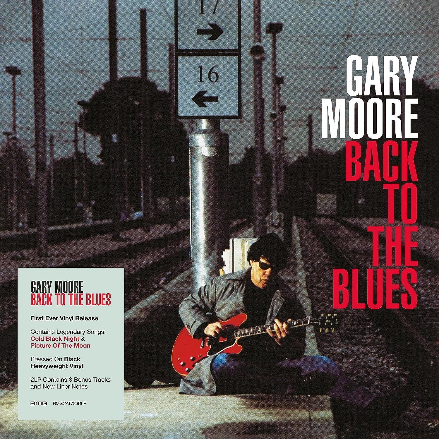 CD Shop - MOORE, GARY BACK TO THE BLUES