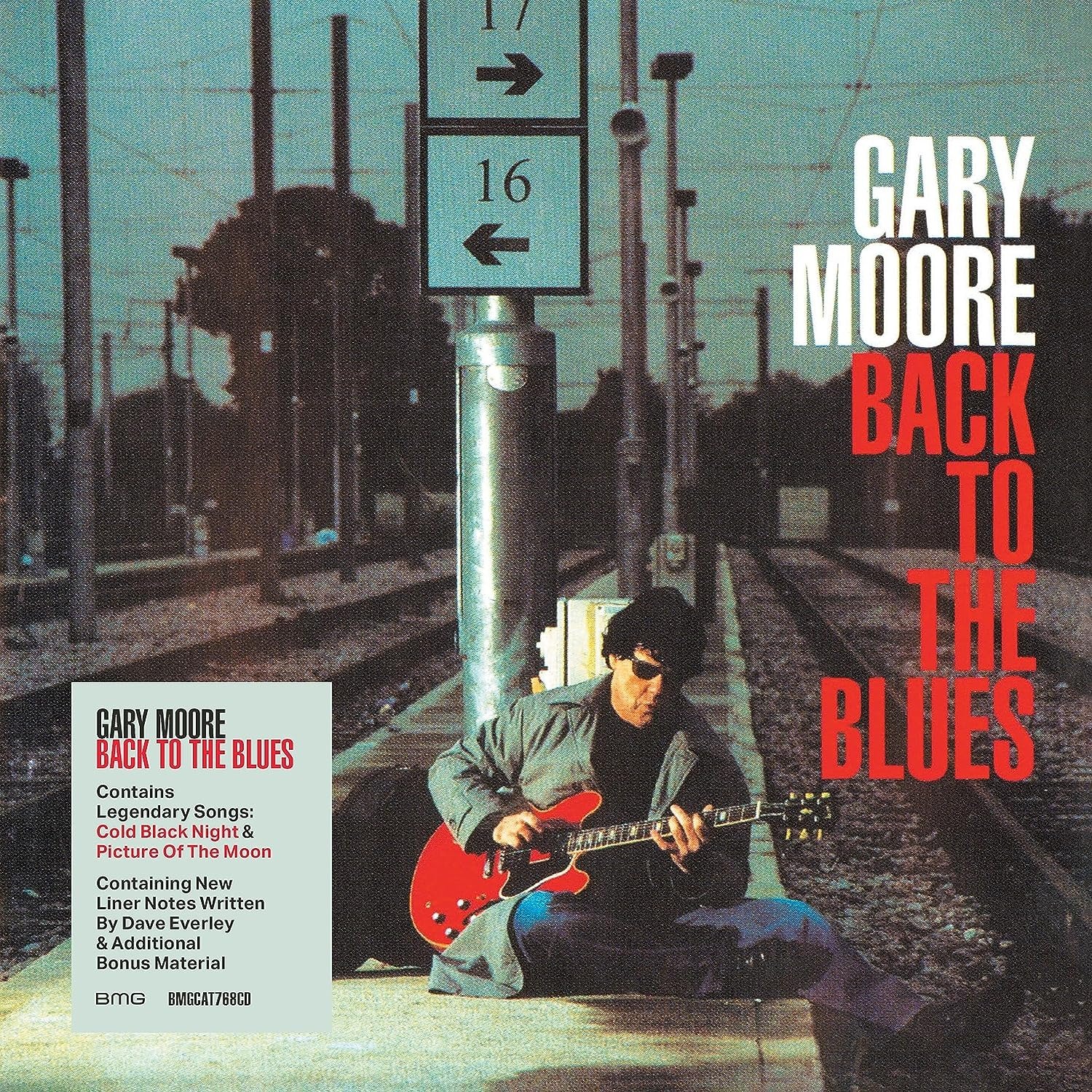 CD Shop - MOORE GARY BACK TO THE BLUES
