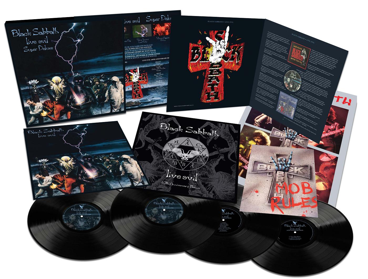 CD Shop - BLACK SABBATH LIVE EVIL (SUPER DELUXE 40TH ANNIVERSARY EDITION) / 140GR.