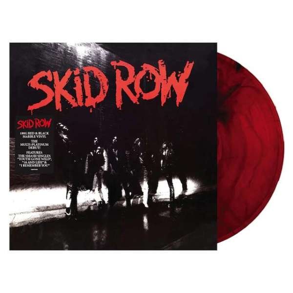 CD Shop - SKID ROW SKID ROW (RED & BLACK MARBLE)