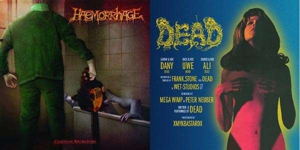 CD Shop - HAEMORRHAGE/DEAD CHAINSAW NECROTOMY/DEAD