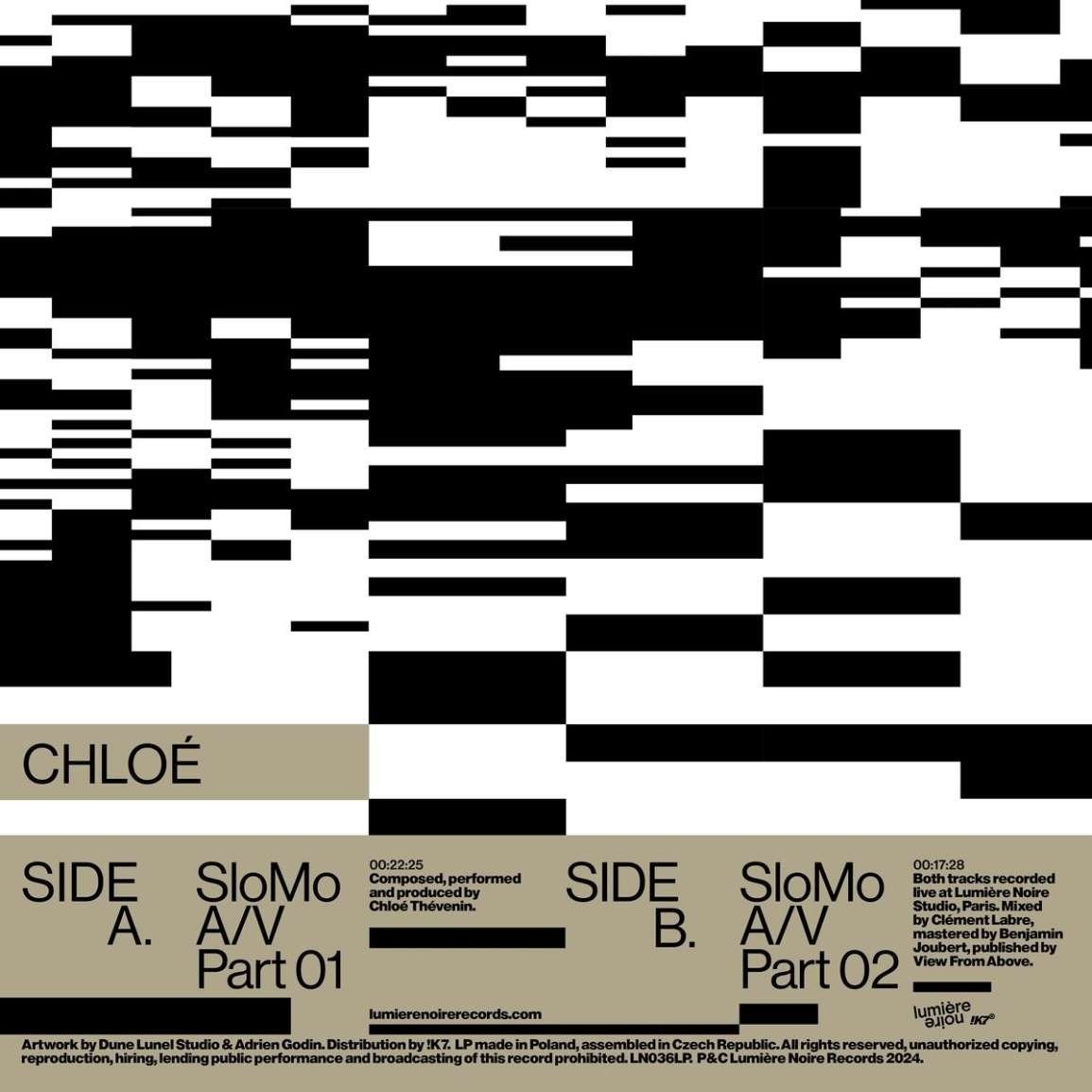 CD Shop - CHLOE SLOMO A/V