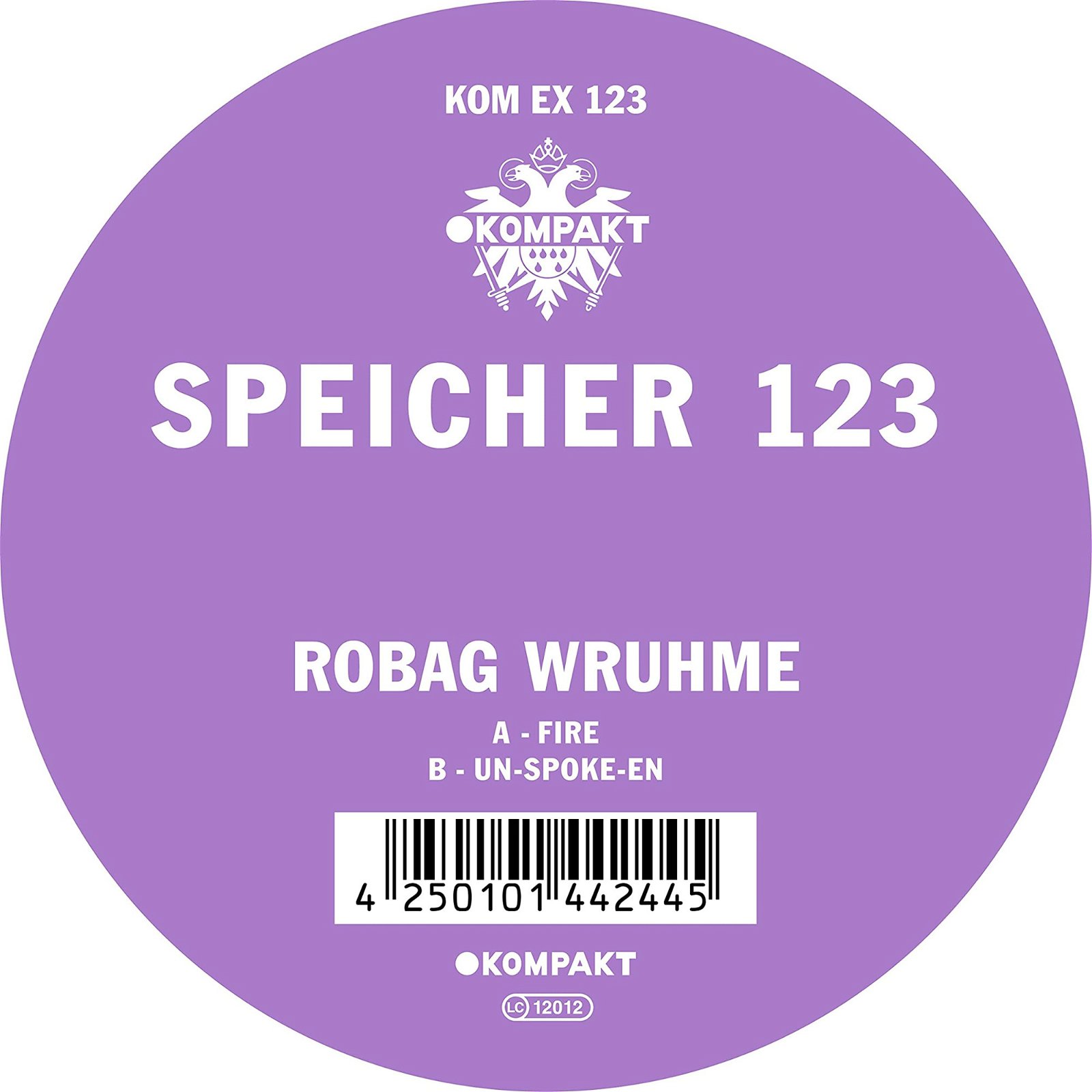 CD Shop - WRUHME, ROBAG SPEICHER 123