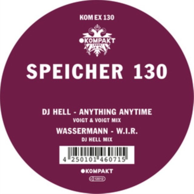 CD Shop - DJ HELL & JULIAN WASSE... SPEICHER 130