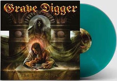 CD Shop - GRAVE DIGGER THE LAST SUPPER GREEN LTD