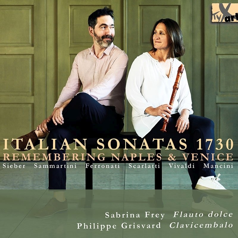 CD Shop - FREY, SABINA/PHILIPPE GRI ITALIAN SONATAS 1730 (REMEMBERING NAPLES AND VENICE)