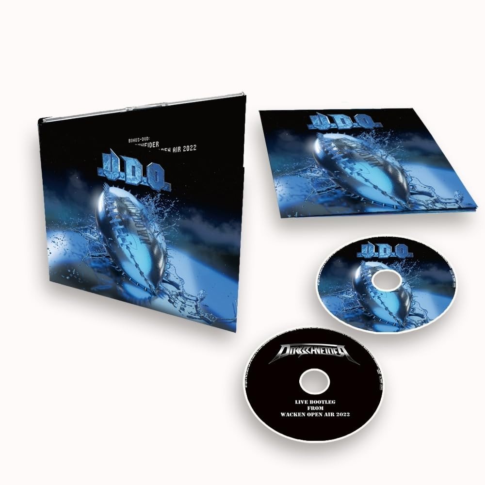 CD Shop - U.D.O. TOUCHDOWN (CD+DVD DIGIPAK)