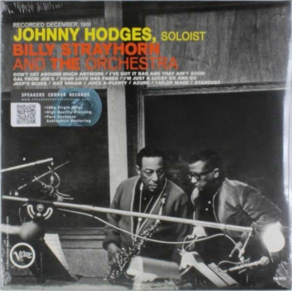 CD Shop - HODGES, JOHNNY WITH BILLY STRAYHORN AND THE ORCHESTRA