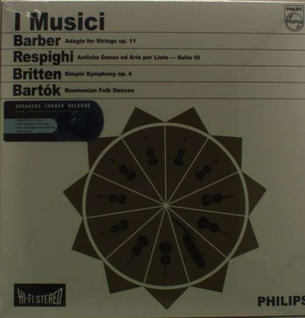 CD Shop - I MUSICI WORKS BY BARBER/RESPHIGI/BRITTEN/BARTOK