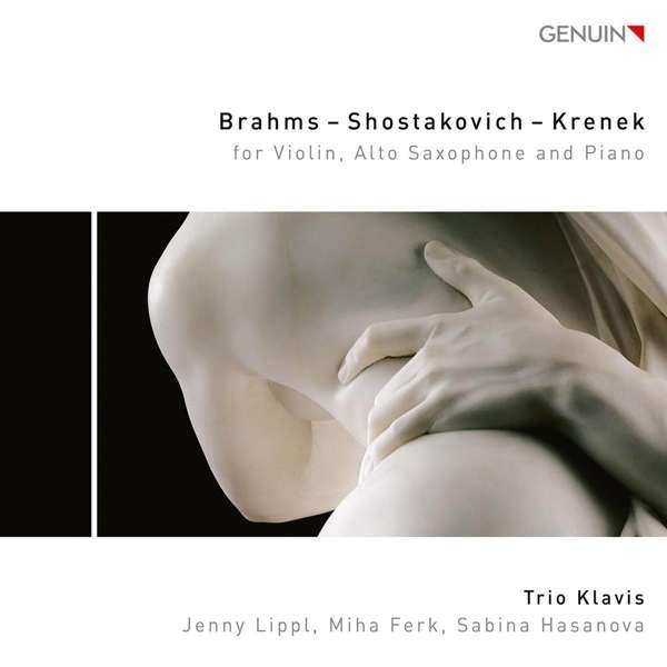 CD Shop - TRIO KLAVIS BRAHMS/SHOSTAKOVICH/KRENEK FOR VIOLIN, ALTO SAXOPHONE AND PIANO