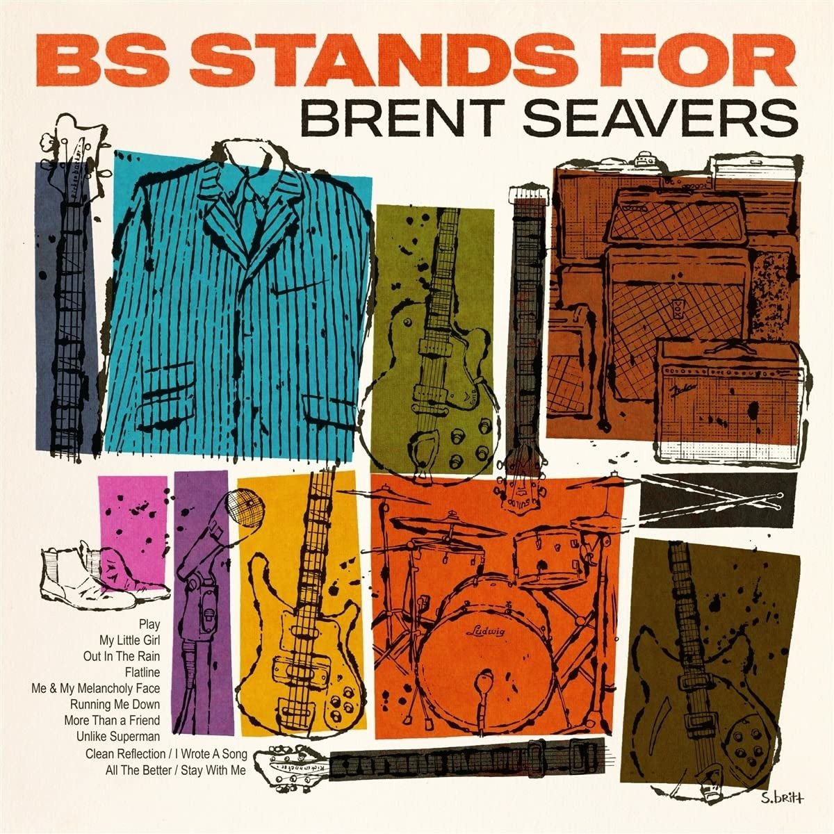 CD Shop - SEAVERS, BRENT BS STANDS FOR