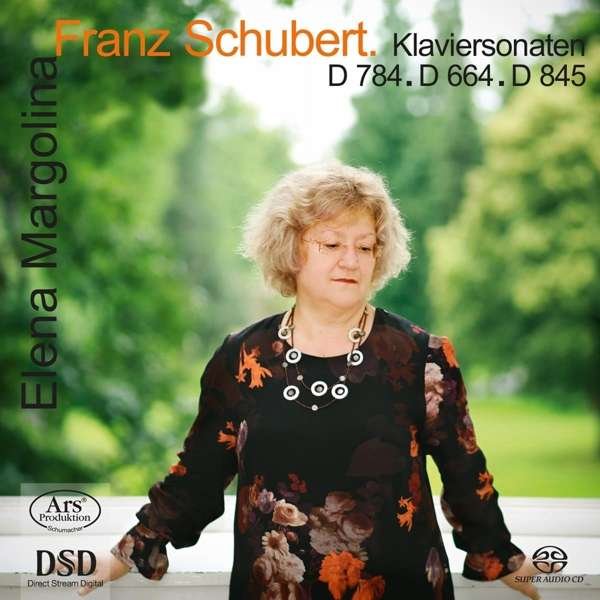 CD Shop - MARGOLINA, ELENA Schubert: Piano Sonatas D784, D664 & D845