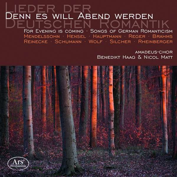 CD Shop - HAAG, BENEDIKT / AMADEUS- SONGS OF THE GERMAN ROMANTICISM: ABENDLIEDER