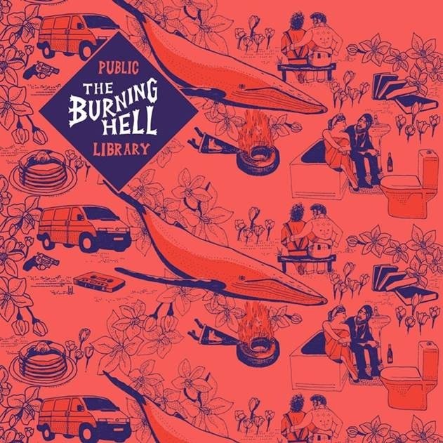 CD Shop - BURNING HELL PUBLIC LIBRARY