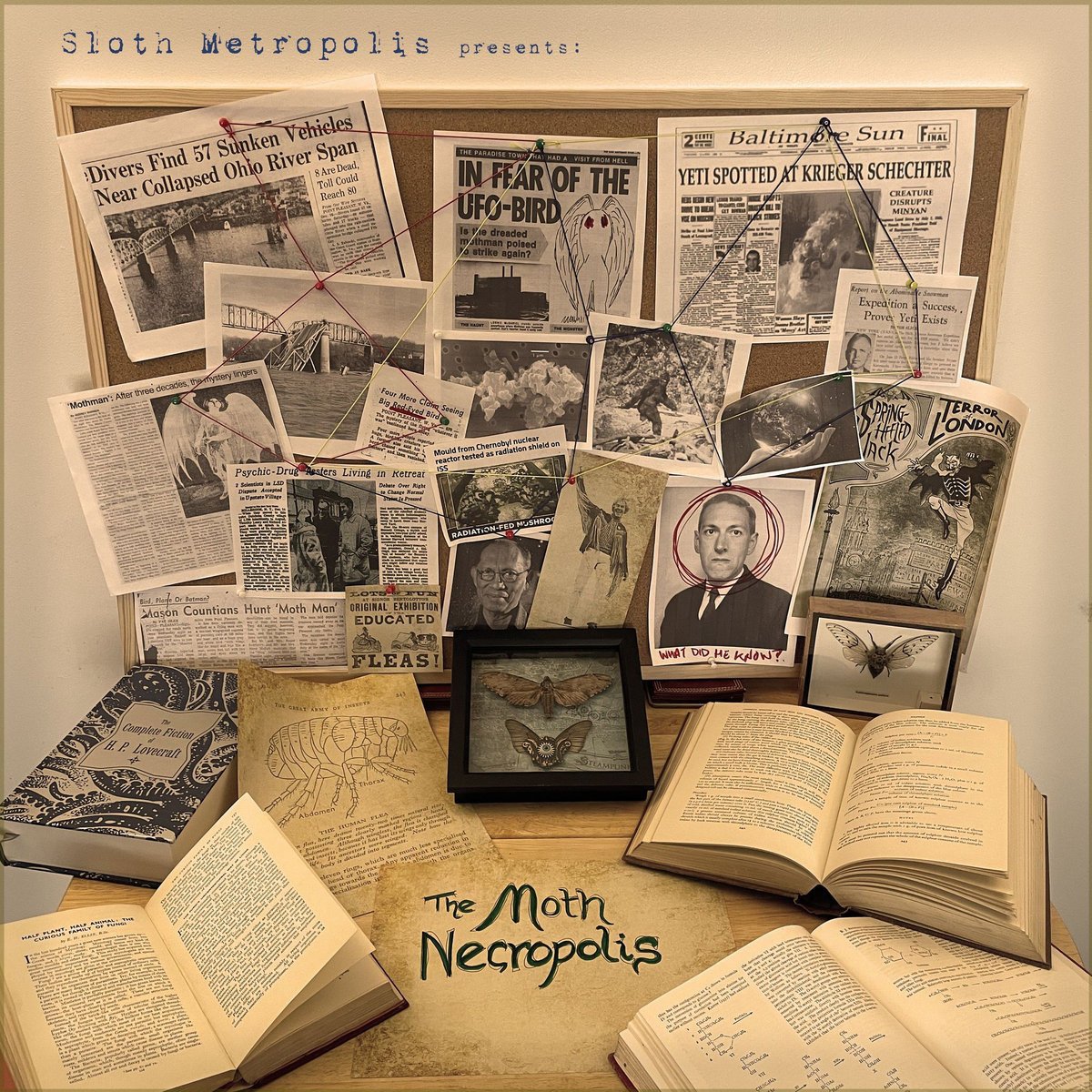 CD Shop - SLOTH METROPOLIS MOTH NECROPOLIS