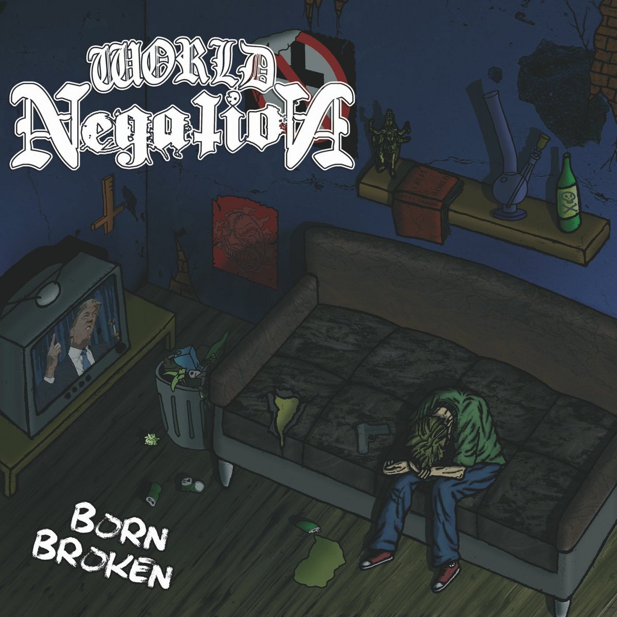 CD Shop - WORLD NEGATION BORN BROKEN