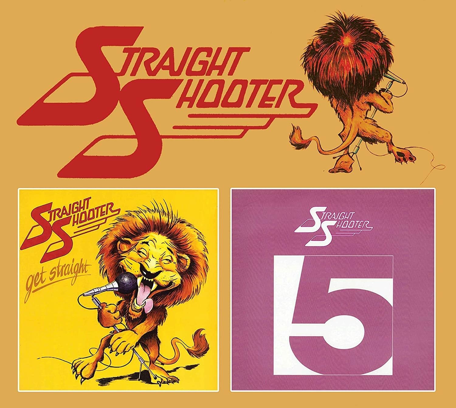 CD Shop - STRAIGHT SHOOTER GET STRAIGHT/FIVE