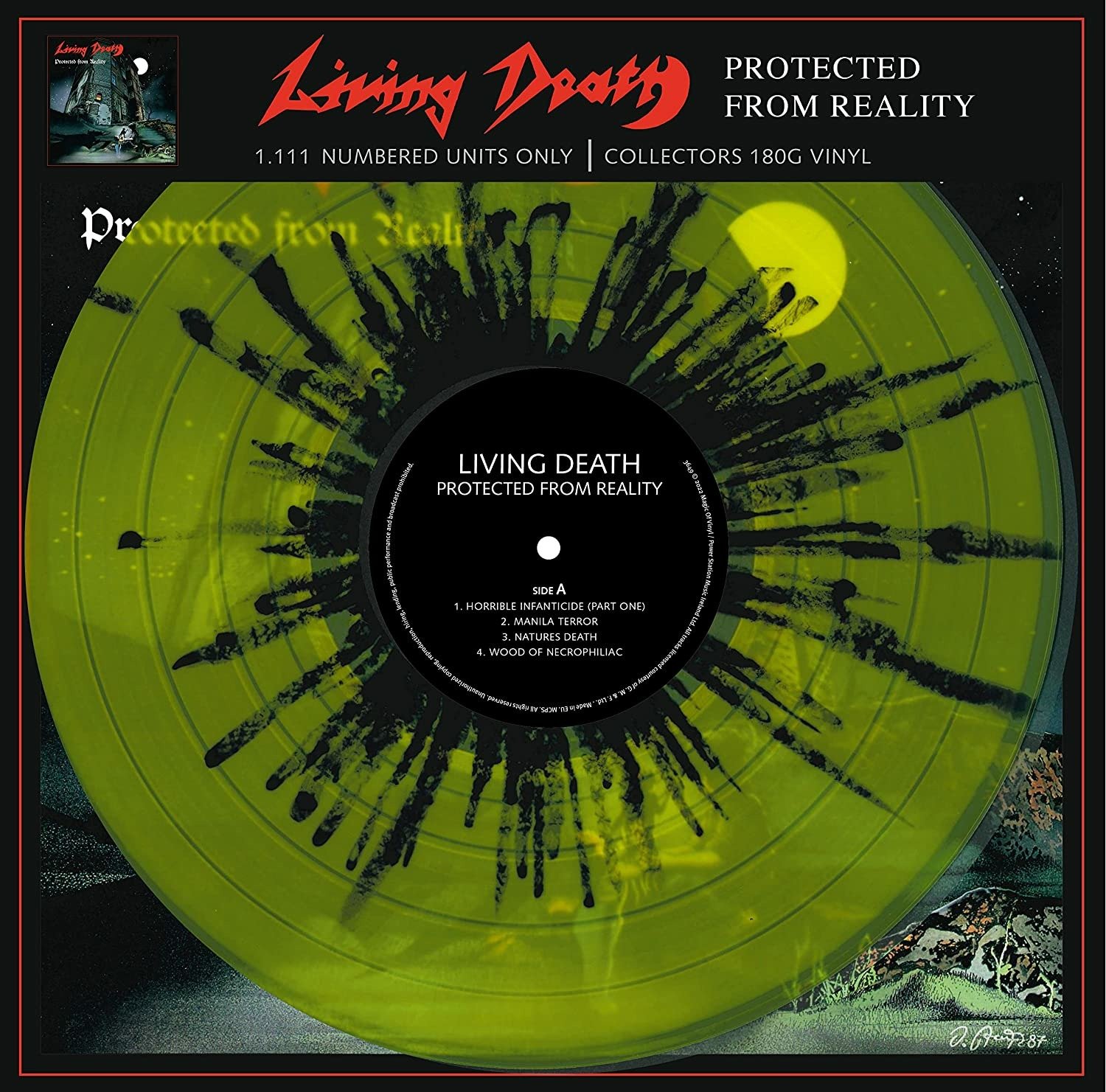 CD Shop - LIVING DEATH PROTECTED FROM REALITY