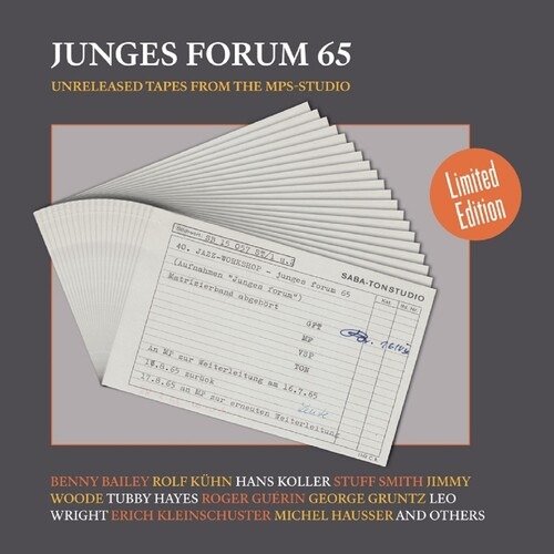 CD Shop - V/A JUNGES FORUM 65 - UNRELEASED TRACKS FROM THE MPS-STUDIO