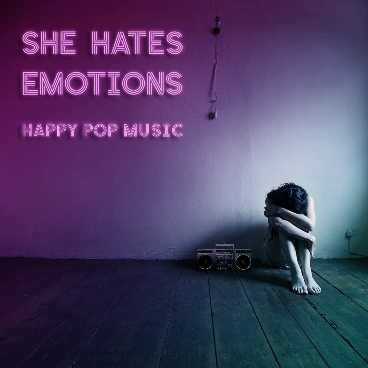 CD Shop - SHE HATES EMOTIONS HAPPY POP MUSIC