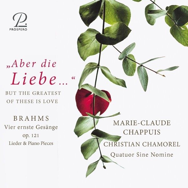CD Shop - CHAPPUIS, MARIE-CLAUDE ABER DIE LIEBE - SONGS AND PIANO WORKS