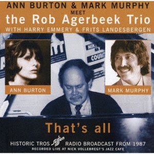 CD Shop - BURTON, ANN & MARK MURPHY THAT\