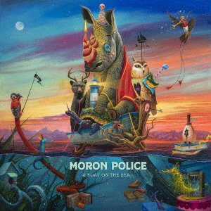 CD Shop - MORON POLICE A BOAT ON THE SEA