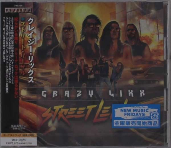 CD Shop - CRAZY LIXX STREET LETHAL