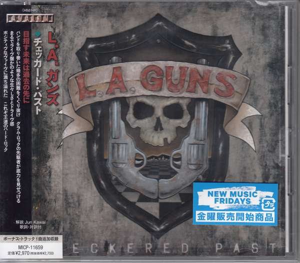 CD Shop - L.A. GUNS CHECKERED PAST