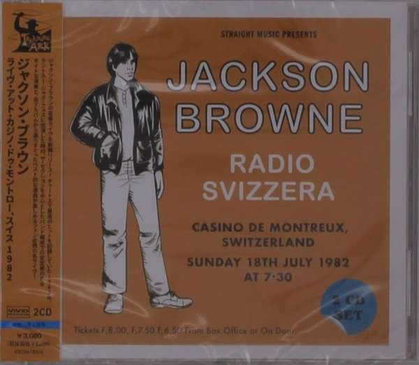 CD Shop - BROWNE, JACKSON LIVE AT CASINO DE MONTREUX SWIZERLAND 1982
