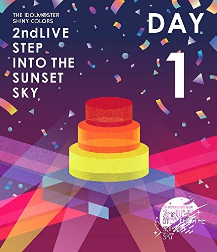 CD Shop - OST IDOLM@STER SHINY COLORS 2ND LIVE STEP INTO THE SUNSET SKY DAY1