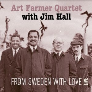 CD Shop - ART FARMER QUARTET FROM SWEDEN WITH LOVE - LIVE