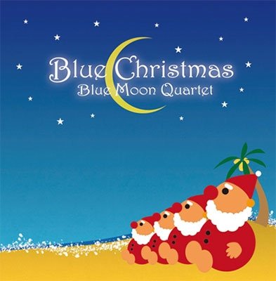 CD Shop - BLUE MOON -QUARTET- BLUE CHRISTMAS